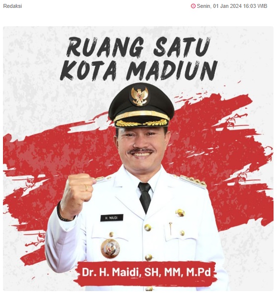 Ruang Satu Kota Madiun, Tahun Naga Kayu