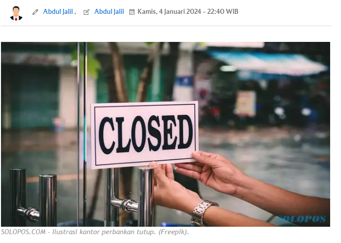OJK Cabut Izin Usaha BPR Wijaya Kusuma Madiun, Ini Alasannya
