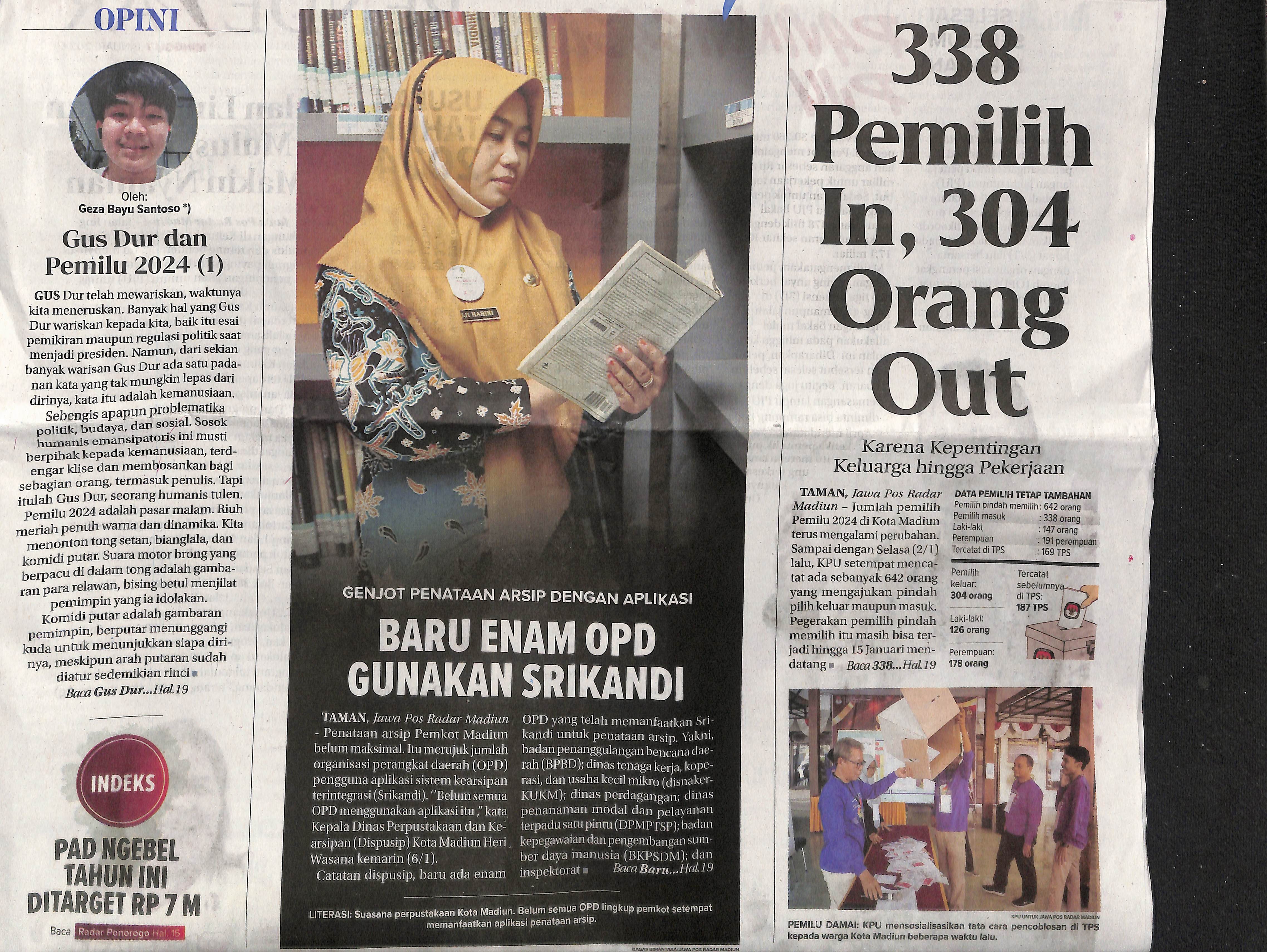 Genjot Penataan Arsip dengan Aplikasi, Baru Enam OPD Gunakan Srikandi