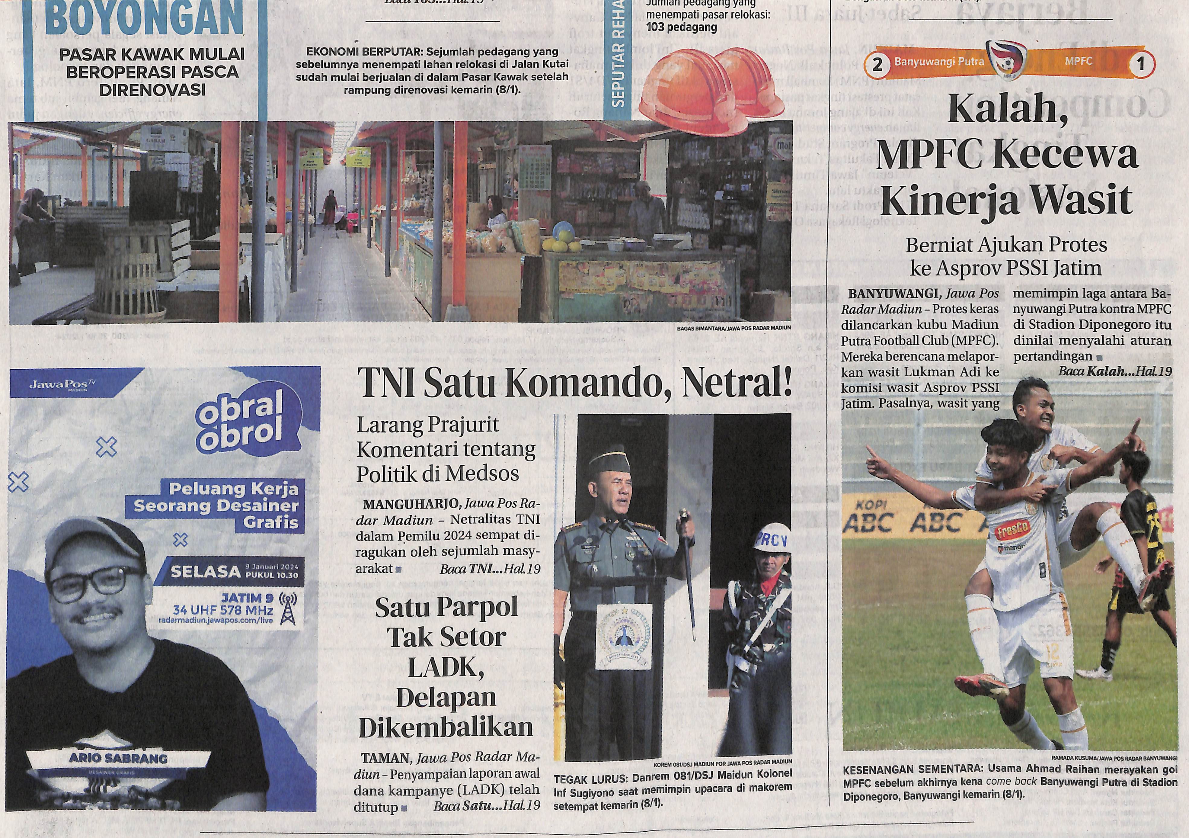 Satu Parpol Tak Setor LADK, Delapan Dikembalikan