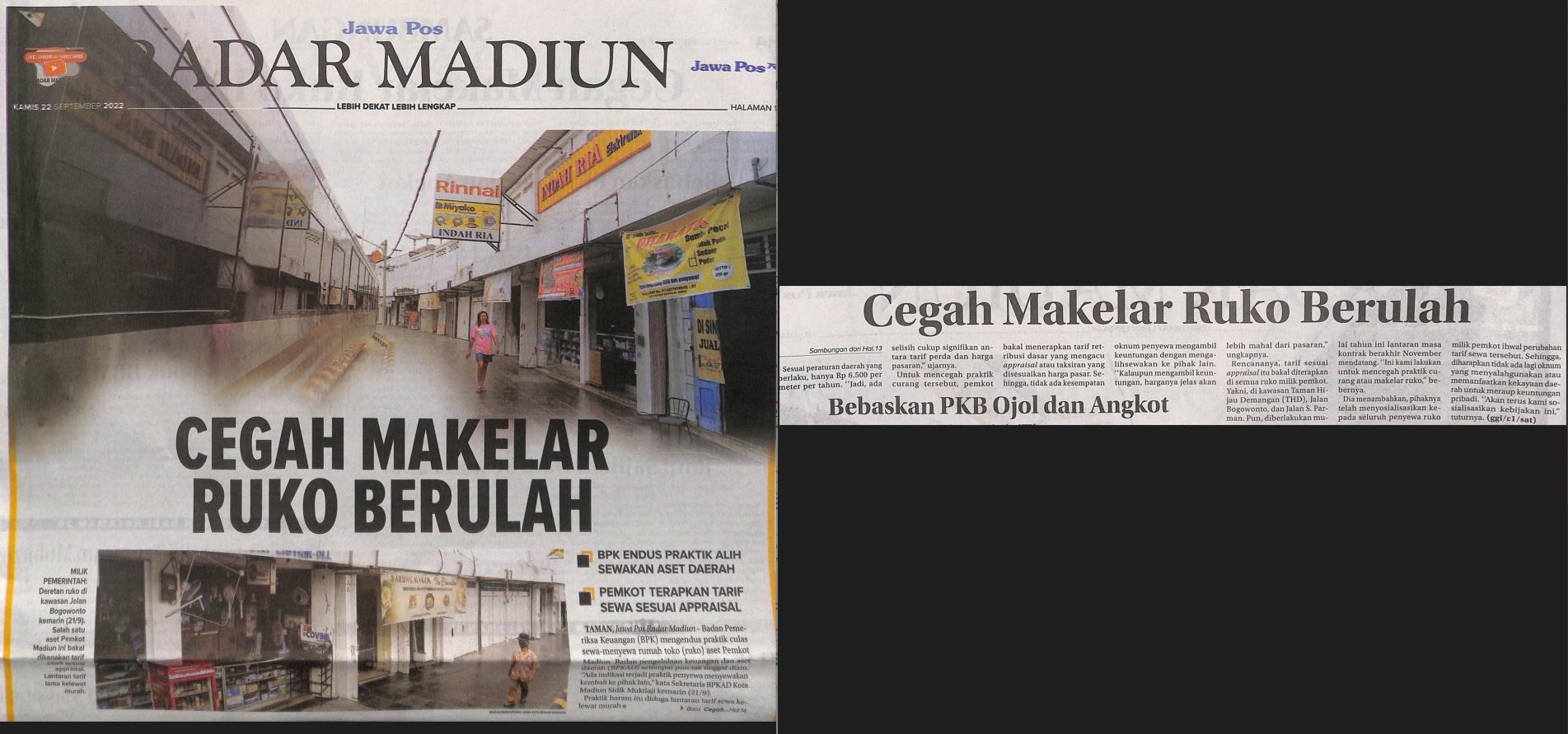 Cegah Makelar, Ruko Berulah