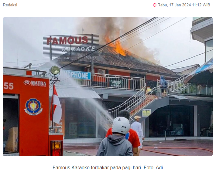 Si Jago Merah Lalap Famous Karaoke Madiun