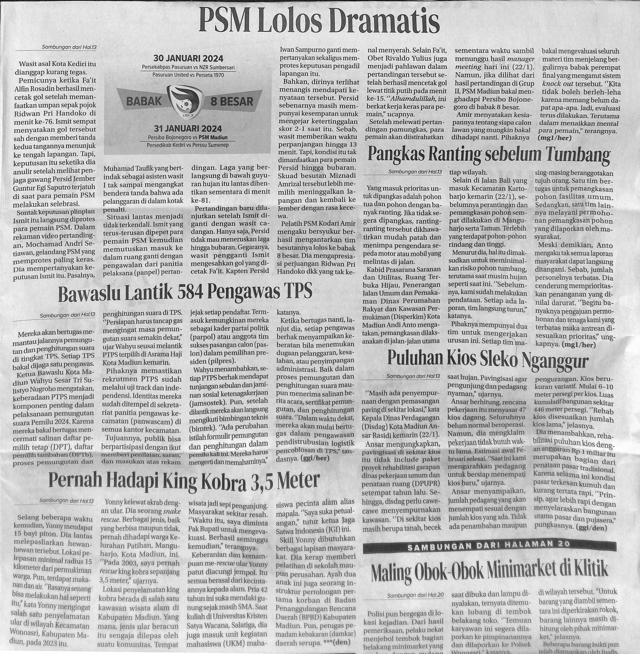 Bawaslu Lantik 584 Pengawas TPS