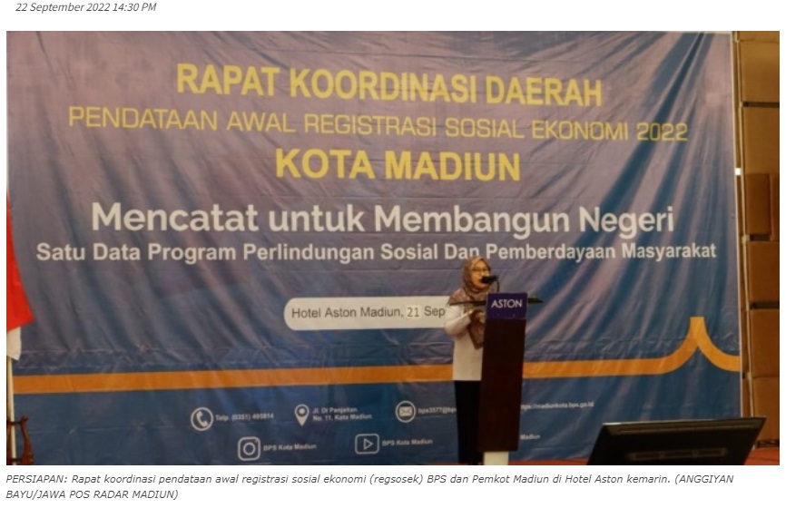 Janji Sajikan Data Sesuai Fakta, BPS Kerahkan Ratusan Petugas untuk Regsosek