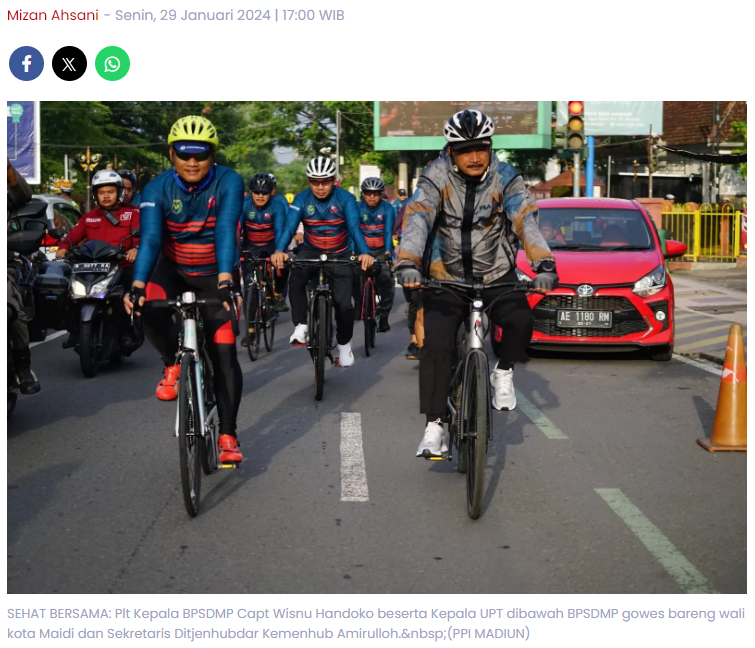 Gelar Raker dan Jiwa Korsa BPSDMP 2024 di Madiun, Semangat Cetak SDM Transportasi yang Unggul