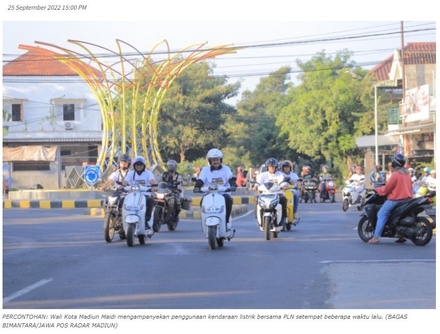 Wali Kota Maidi: Mobil Listrik Jadi Kendaraan Dinas Pemkot Madiun Tahun Depan