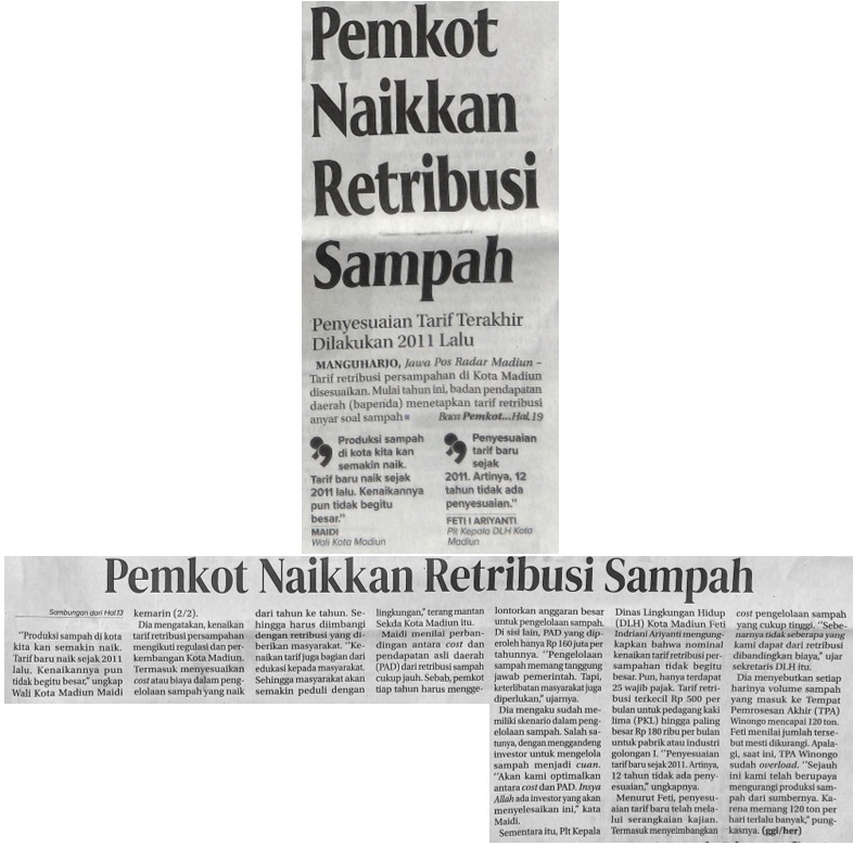Pemkot Naikan Retribusi Sampah, Penyesuaian Tarif Terakhir Dilakukan 2011 Lalu