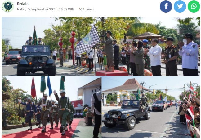 Walikota Madiun Harap Masyarakat Ilhami Makna Jer Basuki Mawa Beya