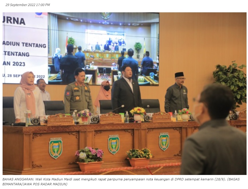 Tingkatkan PAD Menjadi Tantangan Pemkot Madiun Tahun Depan