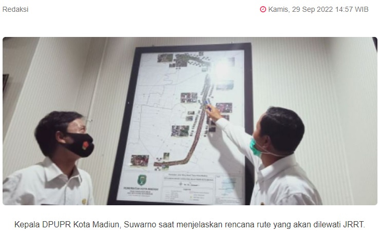 Terbentur Regulasi, Pemkot Madiun Kembalikan Duit Pembebasan Lahan Ring Road Timur
