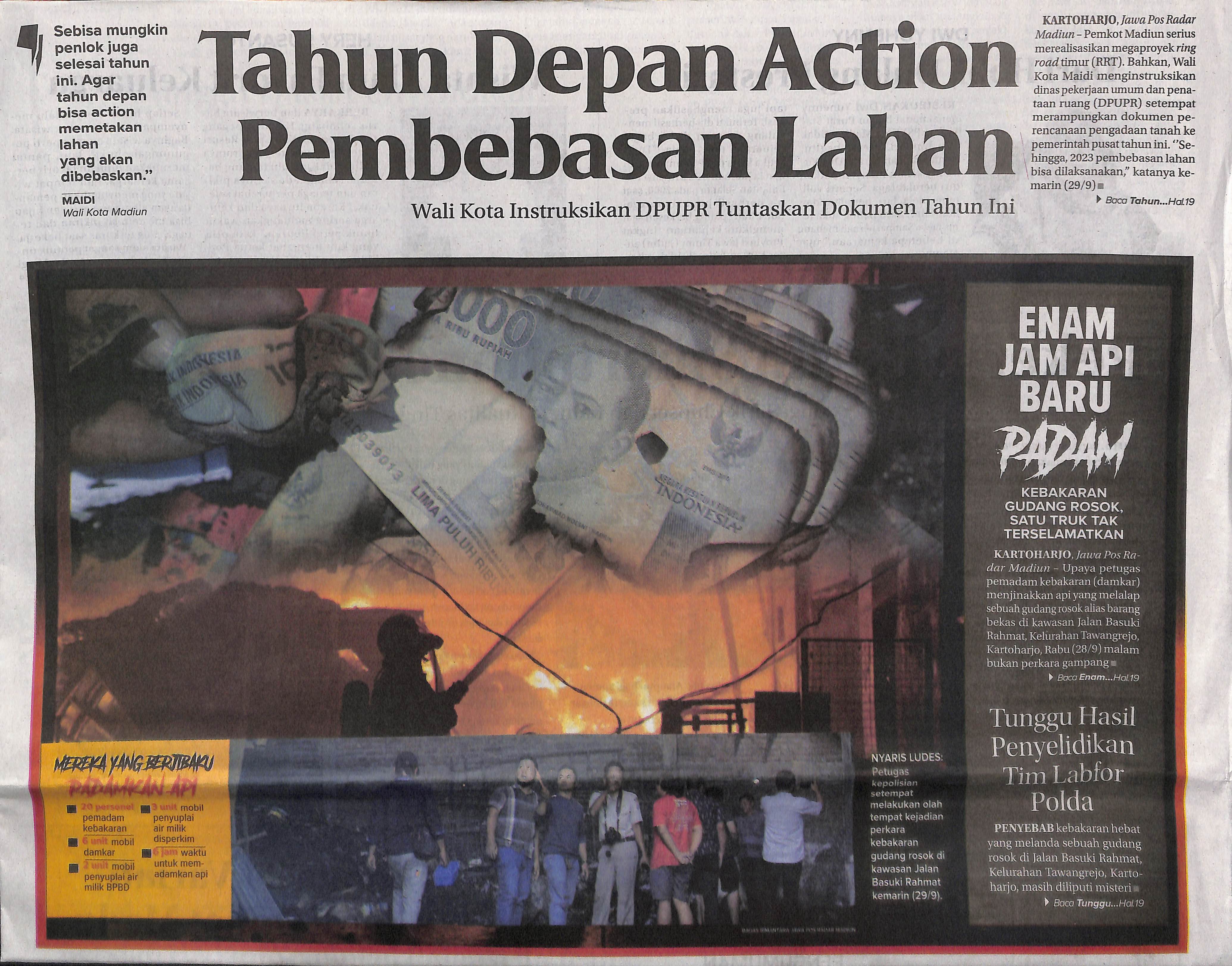 Tahun Depan Action Pembebasan Lahan, Walikota Instruksikan DPUPR Tuntaskan Dokumen Tahun Ini