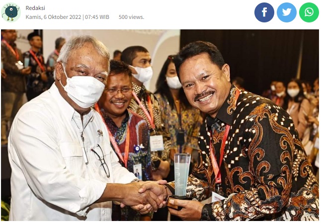 PDAM Kota Madiun Raih Penghargaan Digitalisasi Layanan Pelanggan