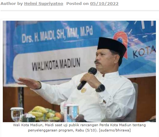 Ketua RT-RW Kota Madiun Bakal Diikutkan Jaminan Sosial Ketenagakerjaan