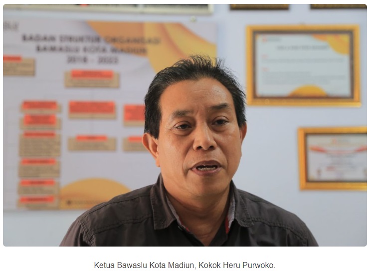 Staf Bawaslu Kota Madiun Dicatut Sebagai Anggota Parpol