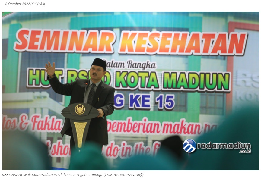 Tekan Angka Stunting, Pemkot Madiun Beri Subsidi Ikan