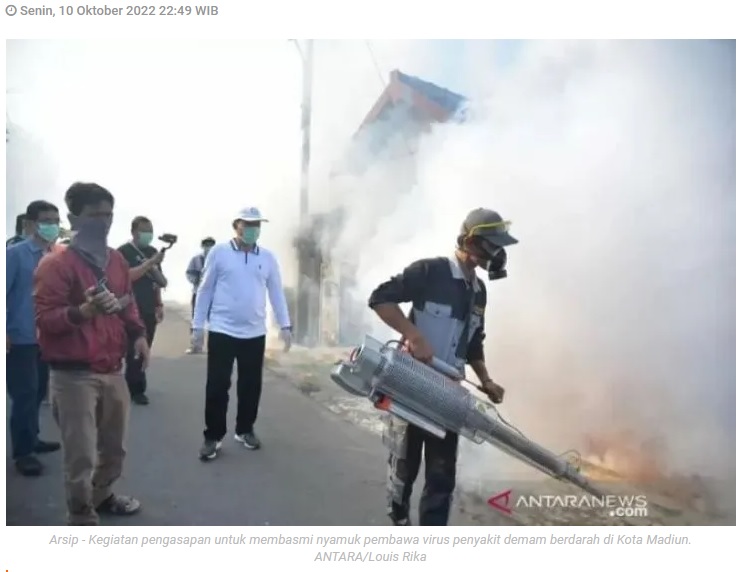 Dinkes imbau warga Kota Madiun antisipasi penyakit saat musim hujan