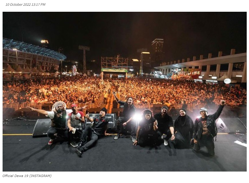 Konser Dewa 19 di Madiun Ditunda
