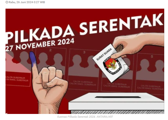 KPU Kota Madiun libatkan 535 pantarlih untuk coklit data Pilkada 2024