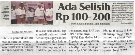 Ada Selisih Rp 100-200