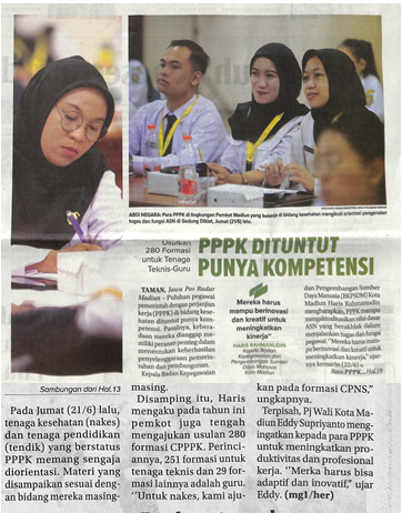 PPPK Dituntut Punya Kompetensi