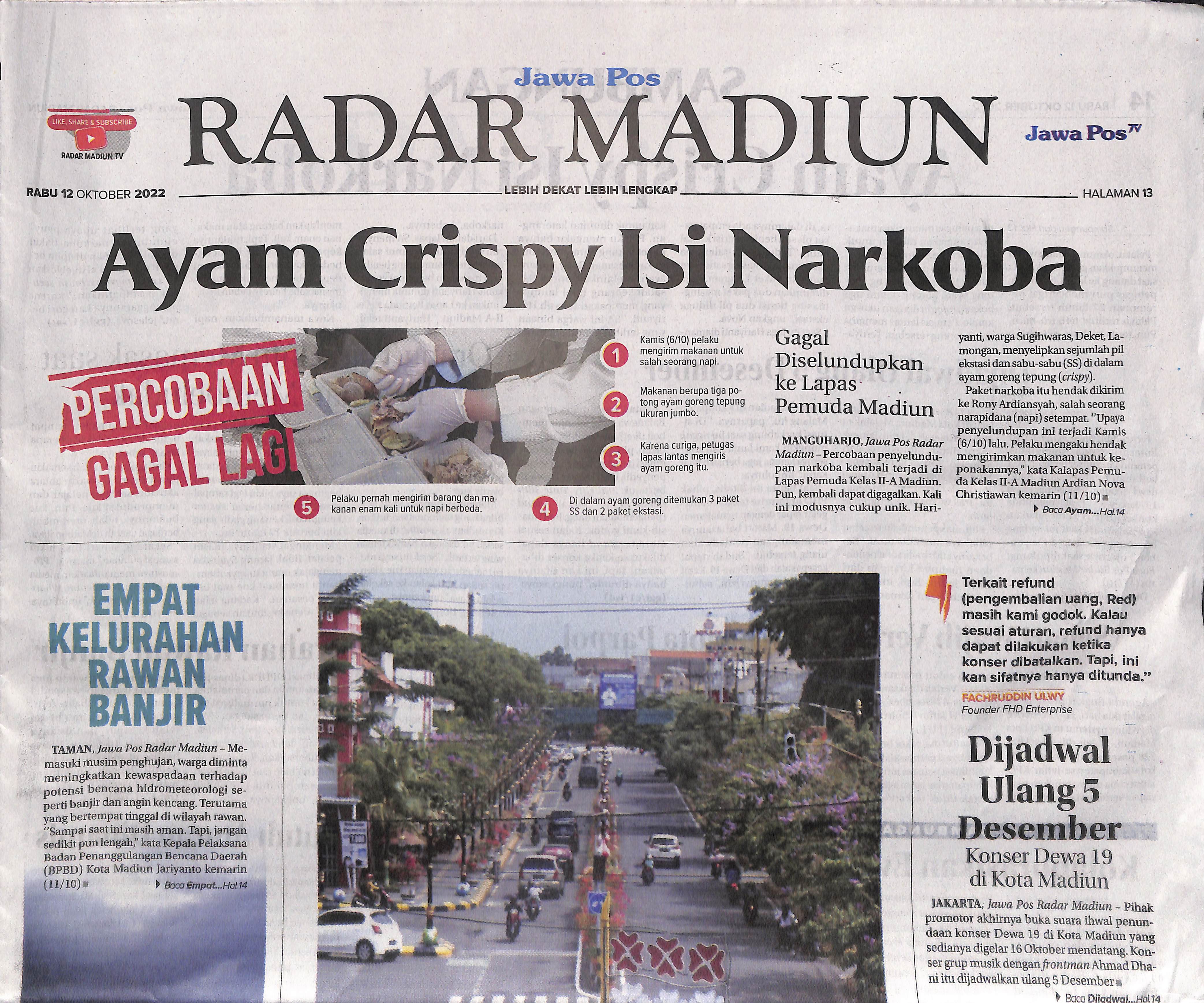 Empat Kelurahan Rawan Banjir