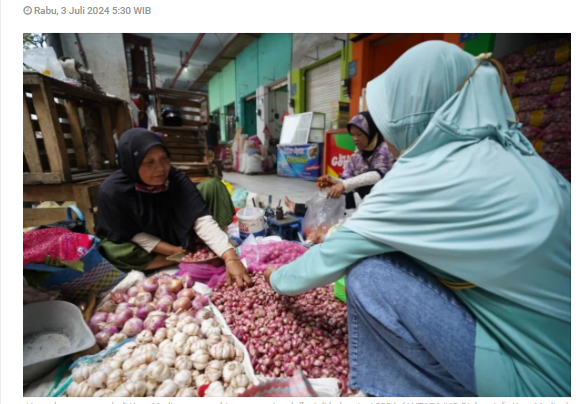 Turunnya harga beras dorong deflasi Kota Madiun pada Juni 2024