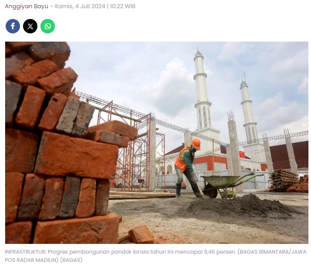 Pemkot Madiun Bangun Pondok Lansia Tahap II, Dilengkapi Asrama Karantina hingga Ruang Pemulasaran Jenazah
