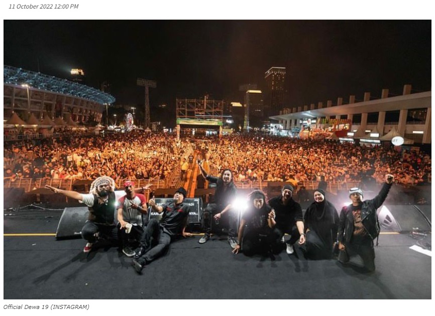 Hindari Massa Besar Pasca Tragedi Kanjuruhan, Konser Dewa 19 di Madiun Ditunda