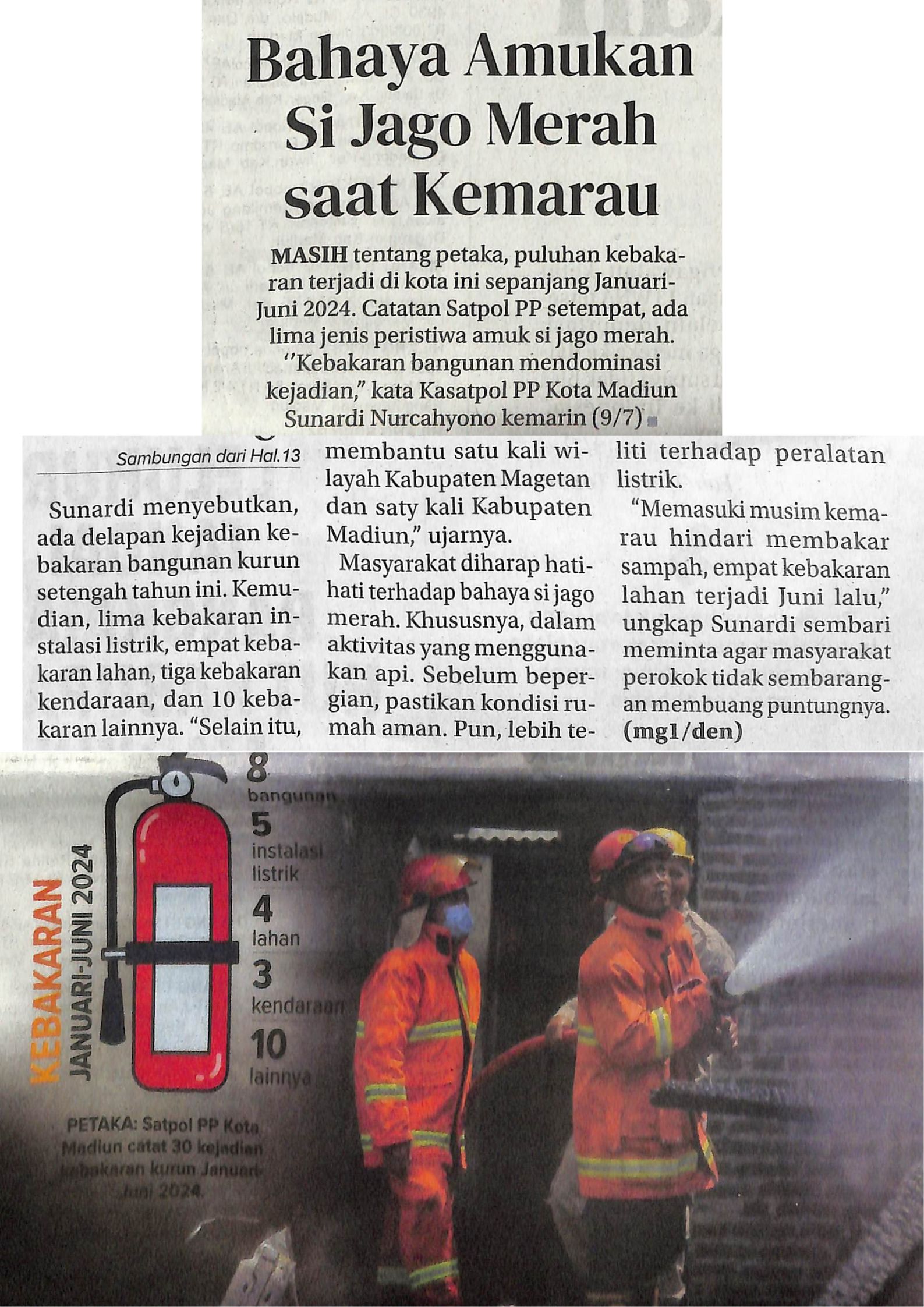 Bahaya Amukan Si Jago Merah