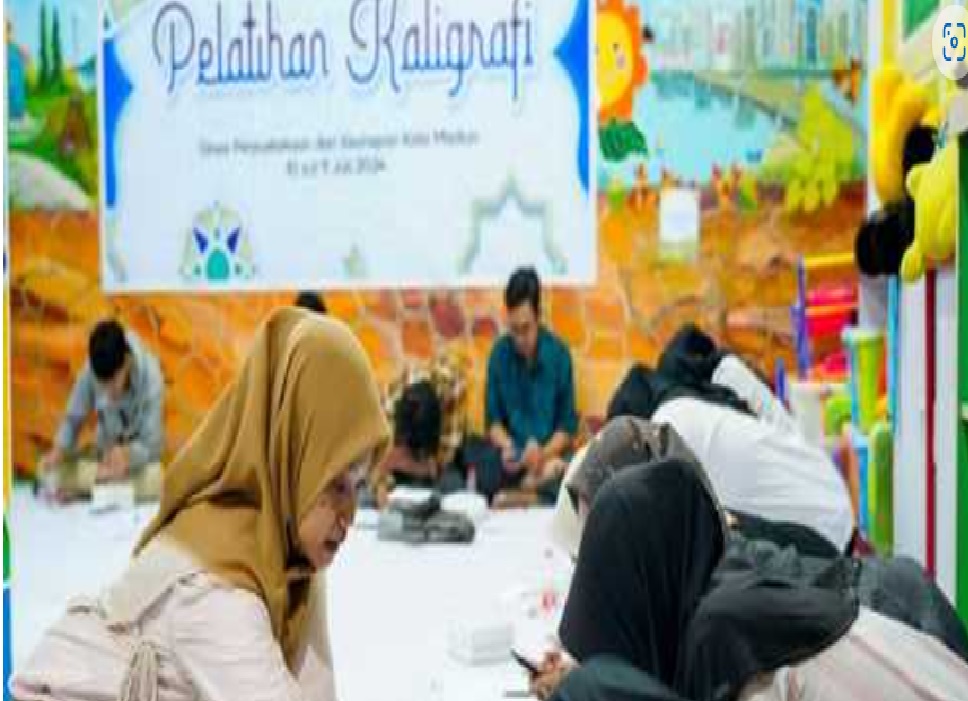 Dispusip Kota Madiun Gelar Pelatihan Kaligrafi