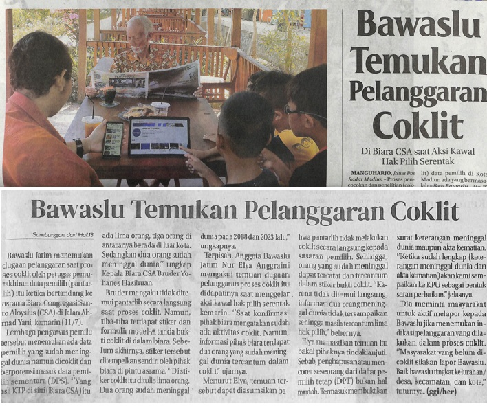 Bawaslu Temukan Pelanggaran Coklit