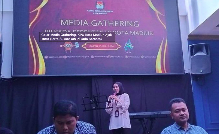 Gelar Media Gathering, KPU Kota Madiun Ajak Turut Serta Sukseskan Pilkada Serentak