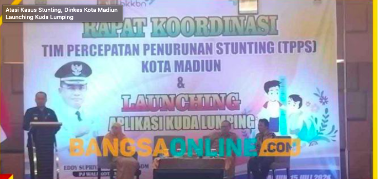 Atasi Kasus Stunting, Dinkes Kota Madiun Launching Kuda Lumping