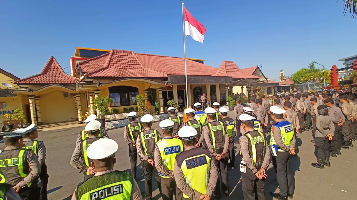 Polres Madiun Kota Gelar Apel Operasi Patuh Semeru 2024