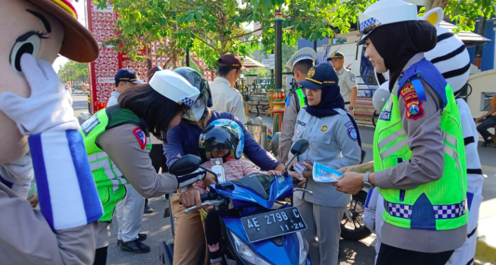 Operasi Patuh Semeru 2024, Satlantas Polres Madiun Kota Berkolaborasi dengan Instansi Terkait