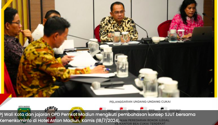 Bangun SJUT, Pemkot Madiun Gandeng Kemenkominfo