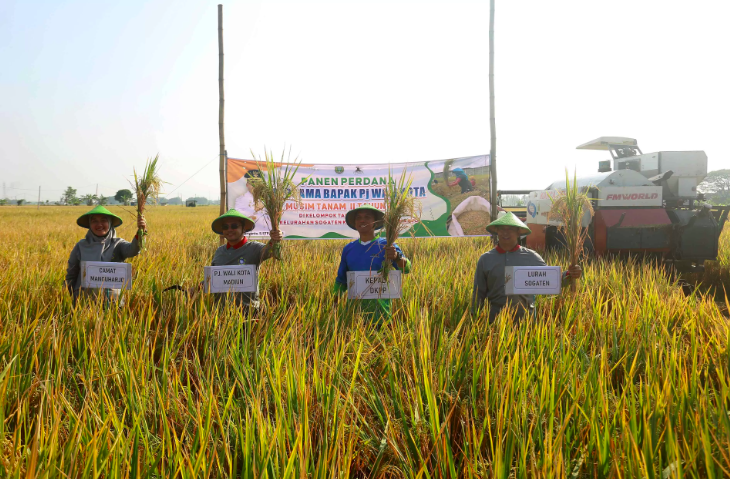 Panen Raya, Pemkot Madiun Percaya Dapat Pengaruhi Harga Beras
