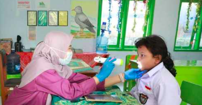 Pastikan Peserta Didik Baru Sehat, Puskesmas Sukosari Kota Madiun Gelar Skrining