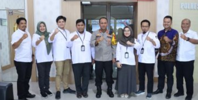 Polres Madiun Kota Terima Kunjungan Kerja Ketua dan Komisoner KPU Kota Madiun
