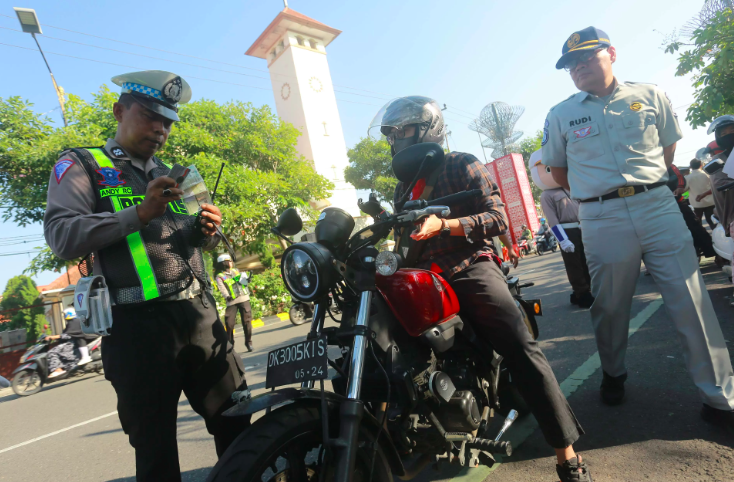 Operasi Patuh Semeru di Kota Madiun, Delapan Hari 840 Tilang, Didominasi Tak Berhelm