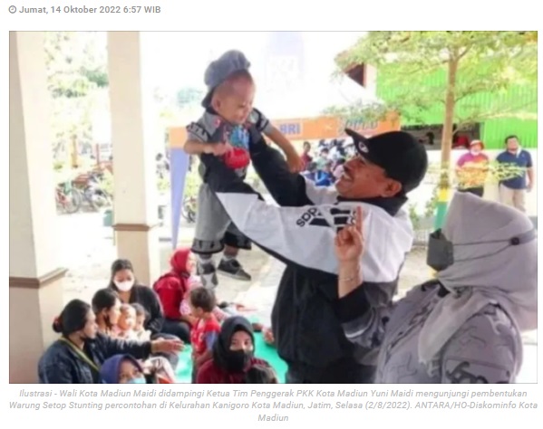 "Warung Setop Stunting" Kota Madiun sasar 514 anak bawah lima tahun