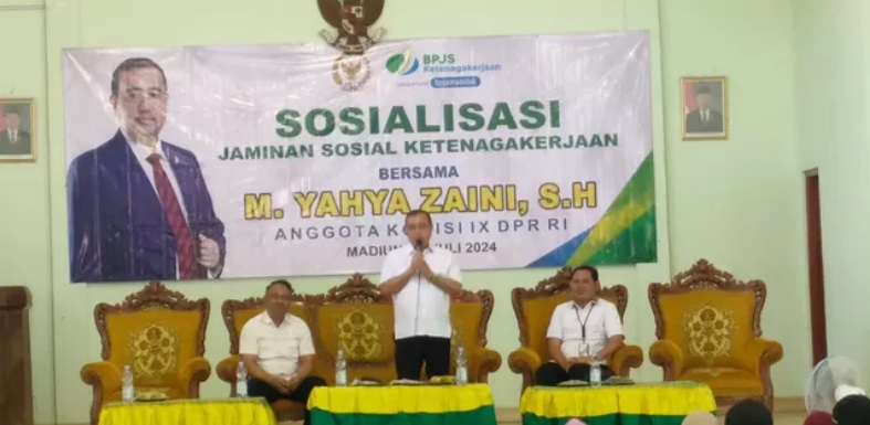 Jatim Kunjungan Kerja di Kota Madiun, Anggota Komisi IX DPR-RI Dorong Program BPJS Ketenagakerjaan
