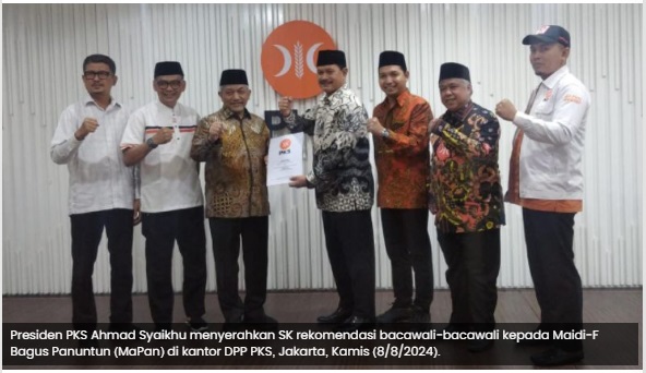 Rekom untuk Maidi-Bagus Panuntun, PKS Siap MaPan-kan Kota Madiun
