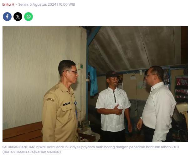 Jumlah Penduduk Miskin di Kota Madiun Semakin Berkurang, Begini Penjelasan BPS