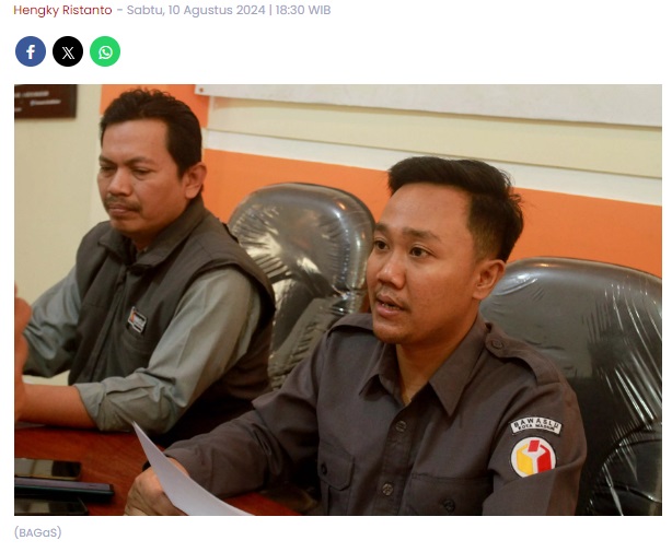 Puluhan Calon Pemilih Kota Madiun Dinyatakan TMS, Bawaslu Bakal Kroscek Dispendukcapil