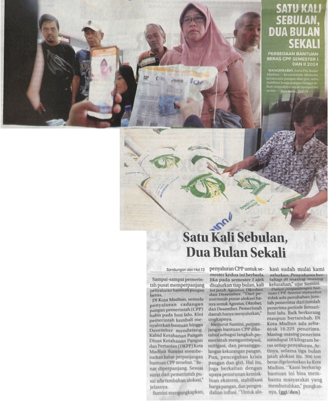 Satu Kali Sebulan, Dua Bulan Sekali, Perbedaan Bantuan Beras CPP Semester I dan II 2024