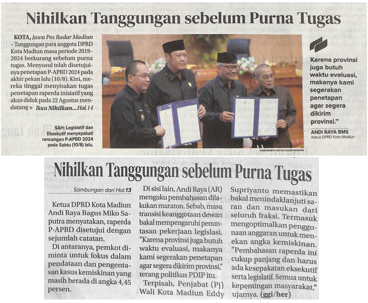 Nihilkan Tanggungan Sebelum Purna Tugas