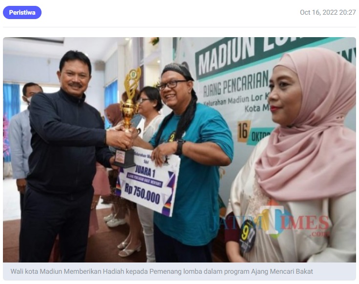 Gali Potensi Daerah Melalui Ajang Kelurahan Mencari Bakat Sampai di Empat Kelurahan