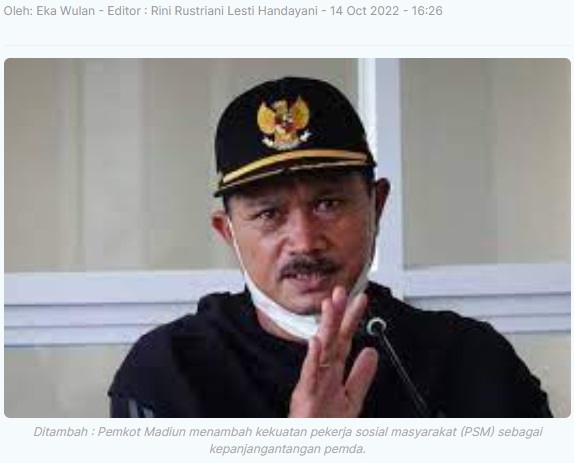 Urai Kesulitan di Masyarakat, Pemkot Madiun Perkuat Keberadaan PSM