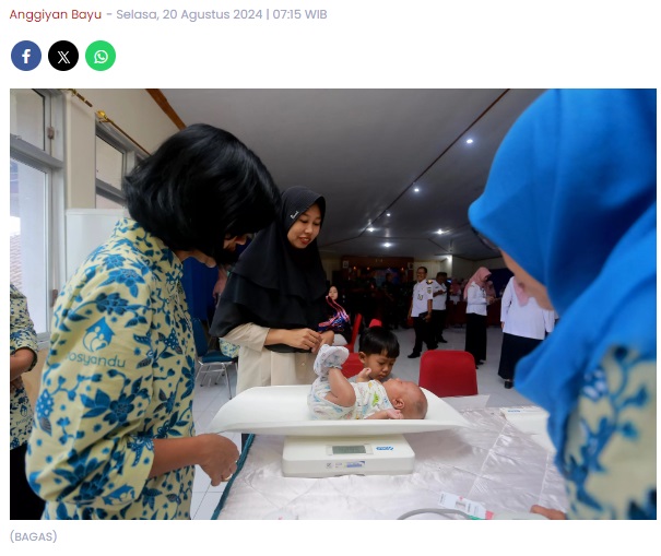 Disertai Data Nama dan Alamat Lengkap, Pemkot Madiun Klasterkan Penanganan Stunting Agar Tepat Sasaran